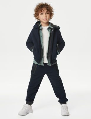 Cotton Rich Joggers (2-8 Yrs), M&S Collection