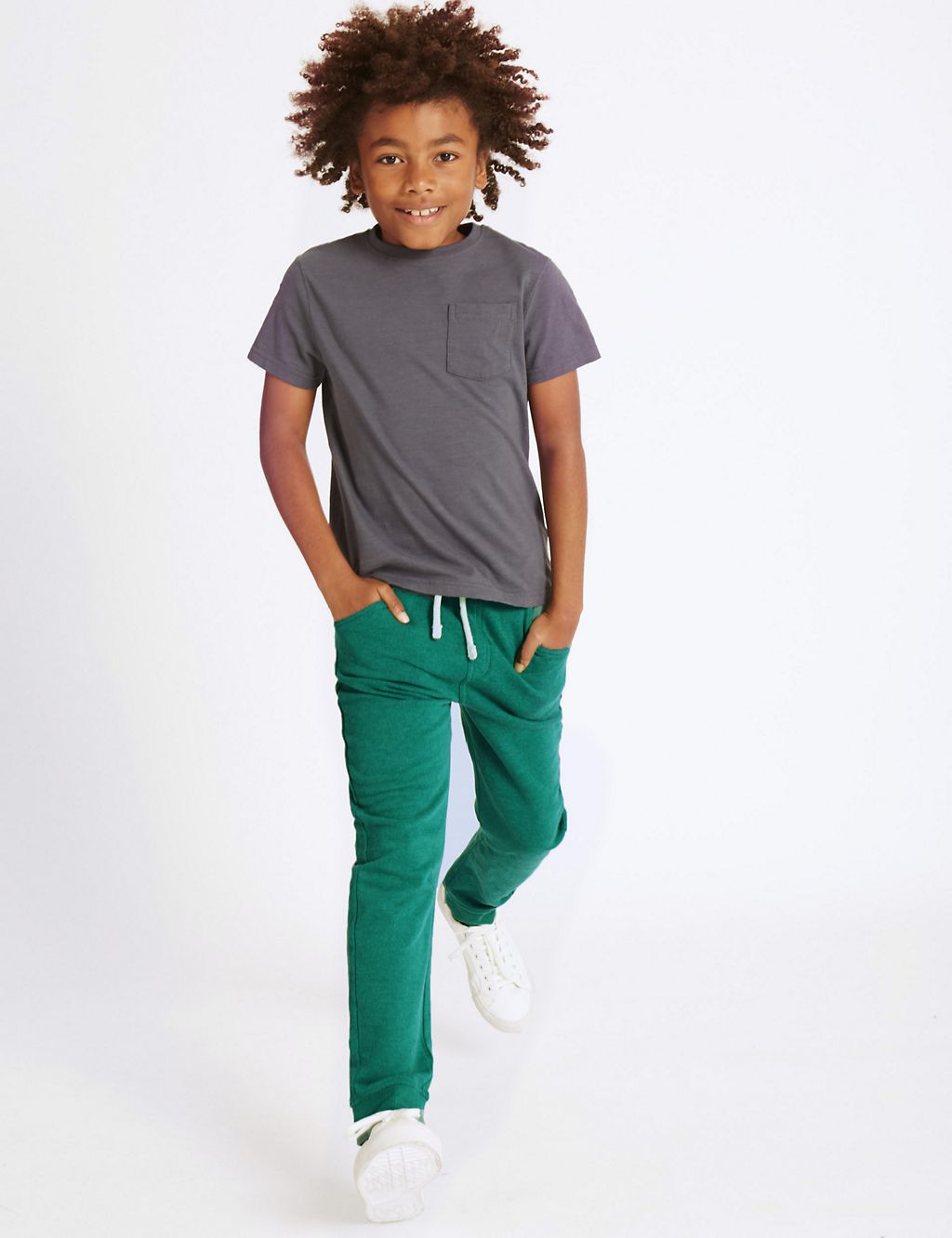 Cotton Rich Joggers (3-14 Years) 3 of 6