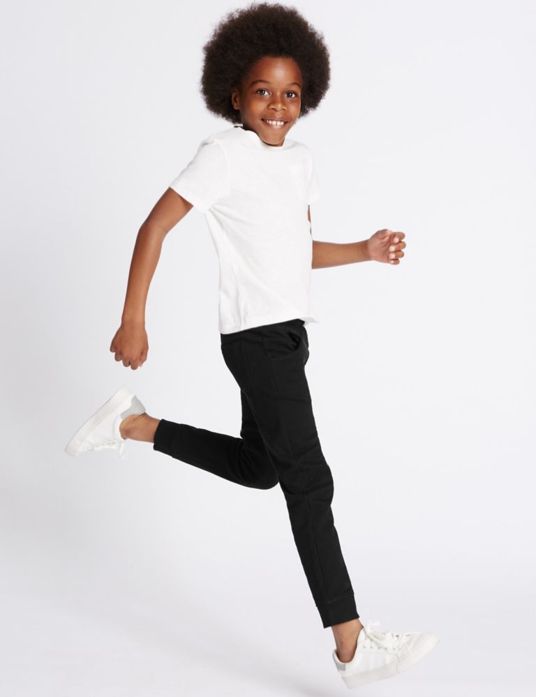 Cotton Rich Joggers (3-14 Years) 1 of 6