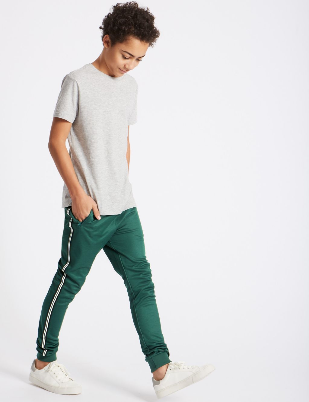Cotton Rich Joggers (3-16 Years) 3 of 7