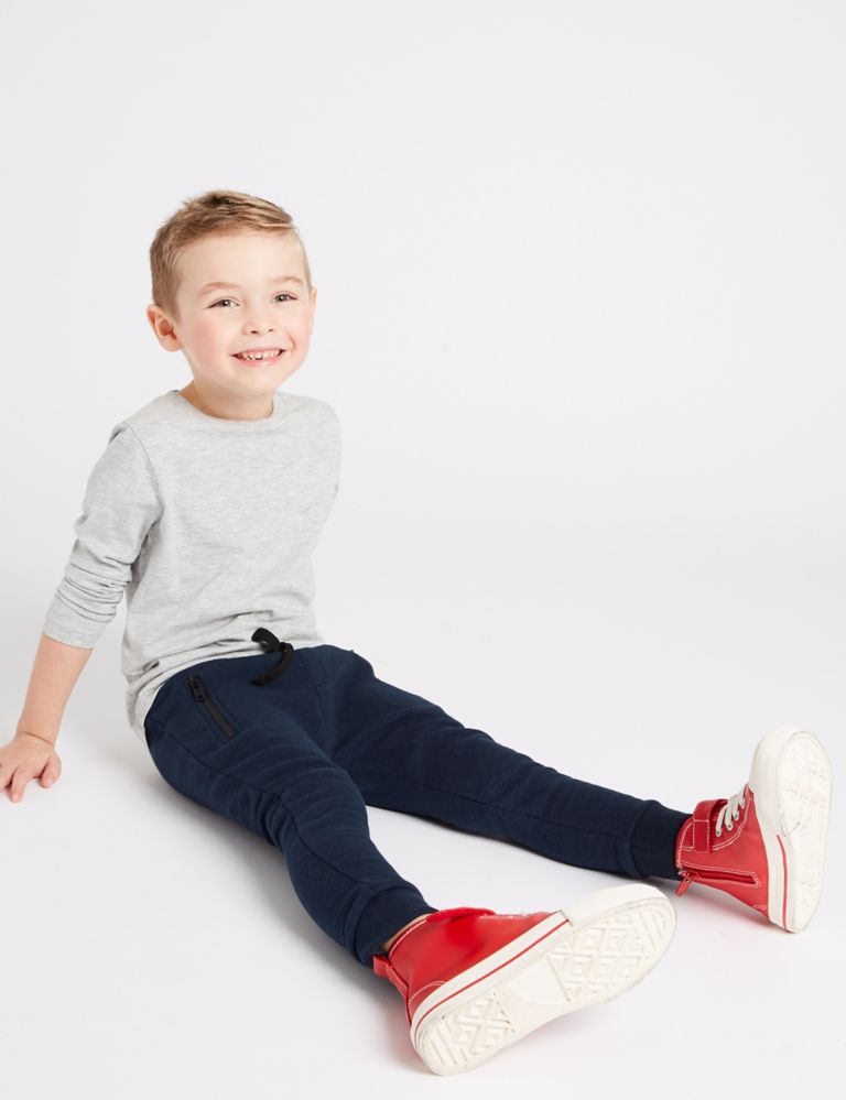 Cotton Rich Joggers (3 Months - 7 Years) 1 of 4