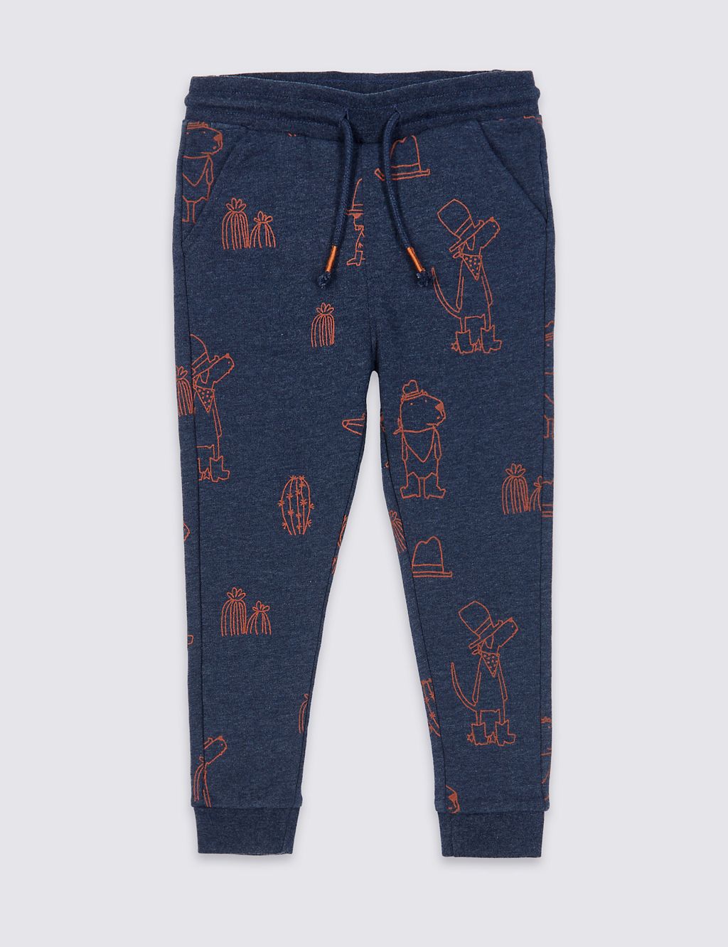 Cotton Rich Joggers (3 Months - 7 Years) 1 of 4