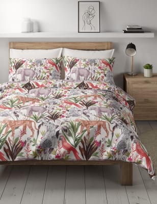 Cotton Rich Jungle Bedding Set M S