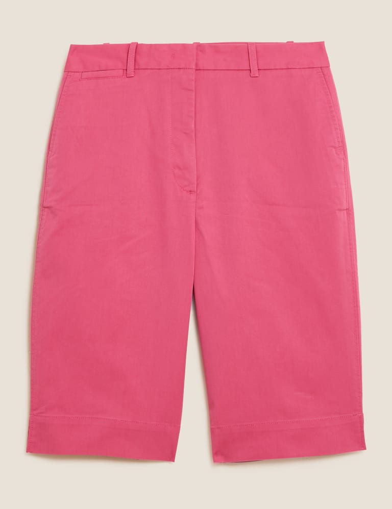 Mens knee length chino shorts 2025