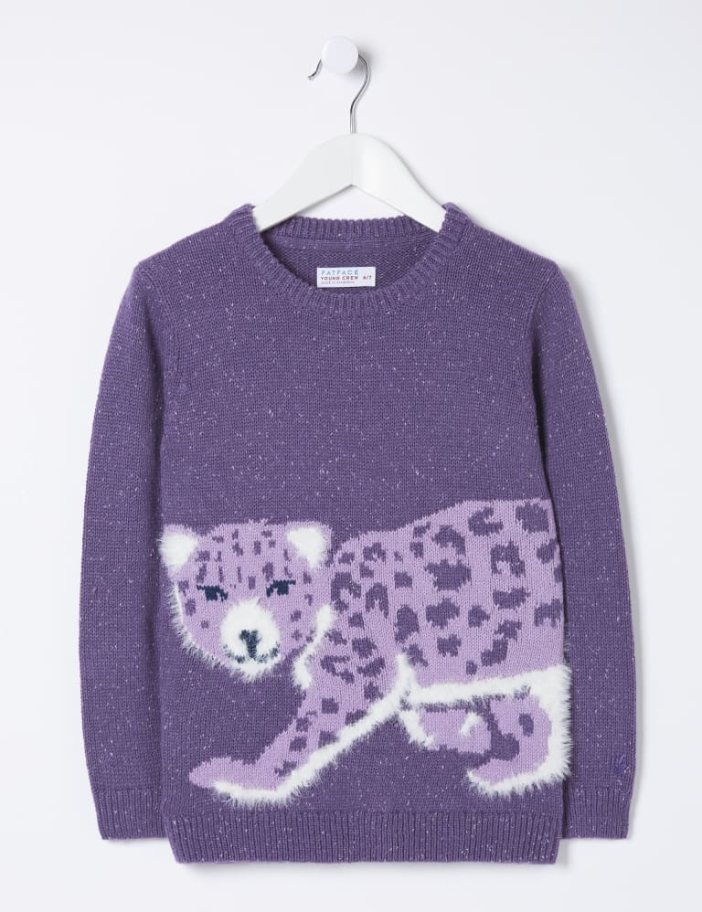 Leopard hotsell knitted jumper