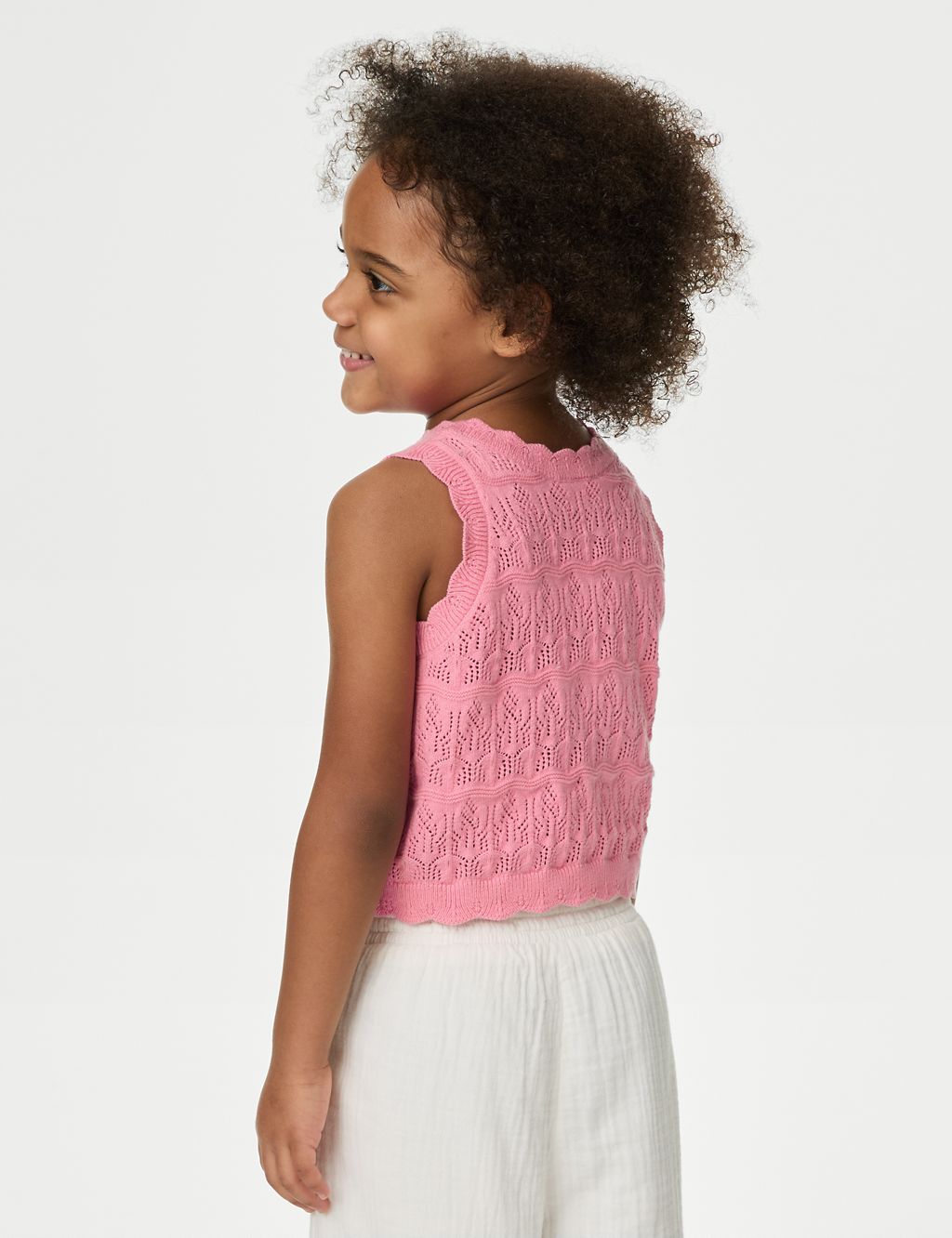 Cotton Rich Knitted Top (2-8 Yrs) 4 of 4