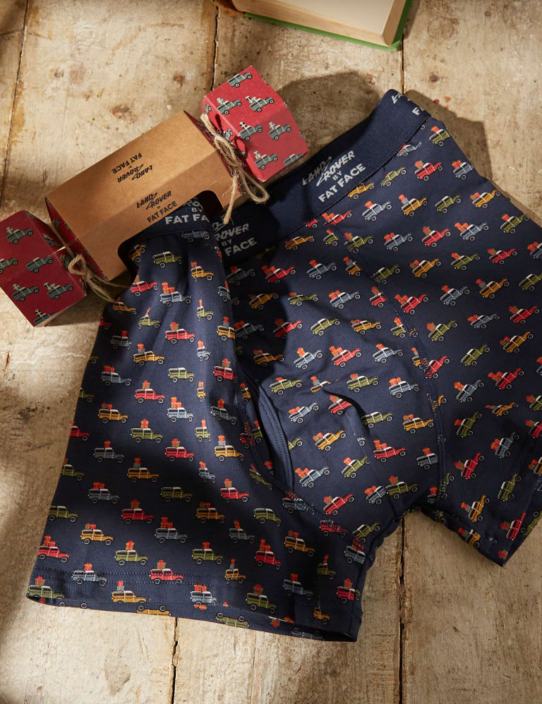 Cotton Rich Land Rover Woven Boxers FatFace M S