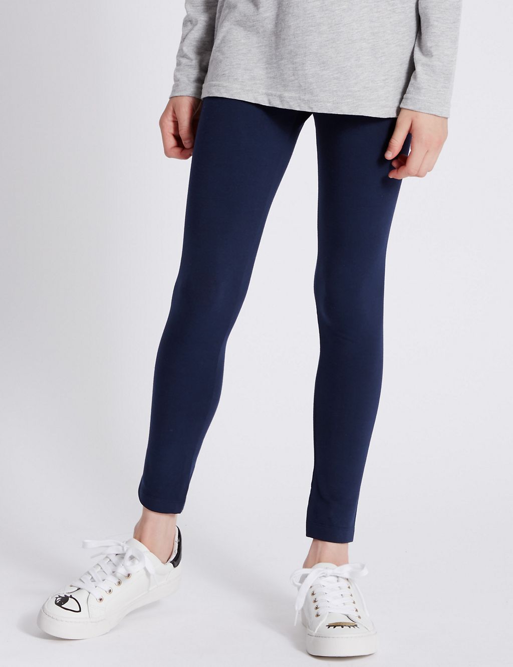 Cotton Rich Leggings with StayNEW™  (3-14 Years) 3 of 5