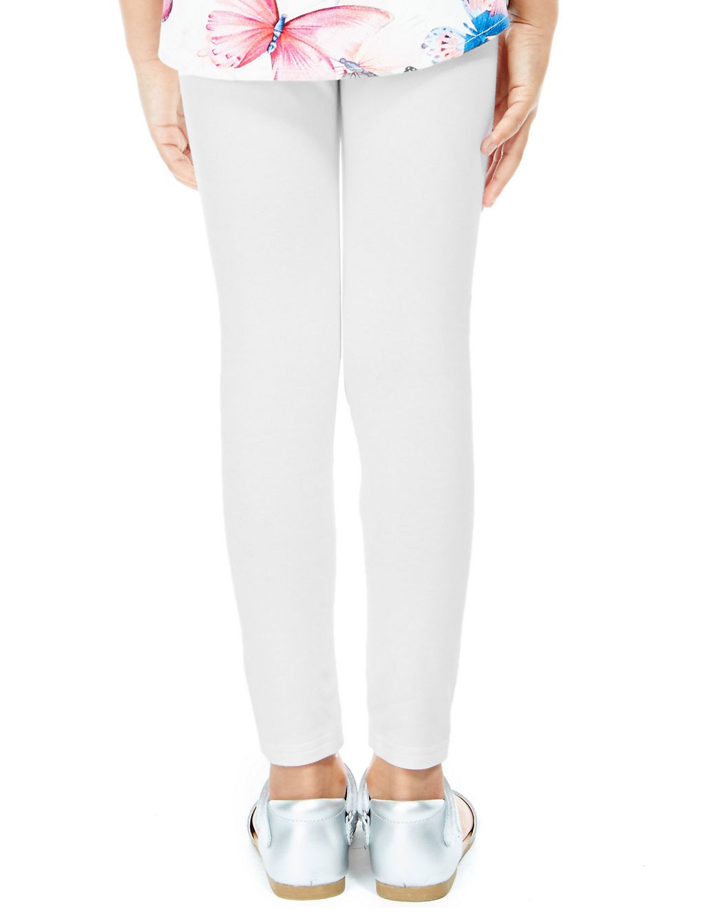 Cotton Rich Leggings with StayNEW™ 2 of 3