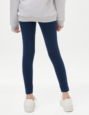 Cotton Rich Leggings with Stretch (2-16 Yrs) | M&S Collection | M&S