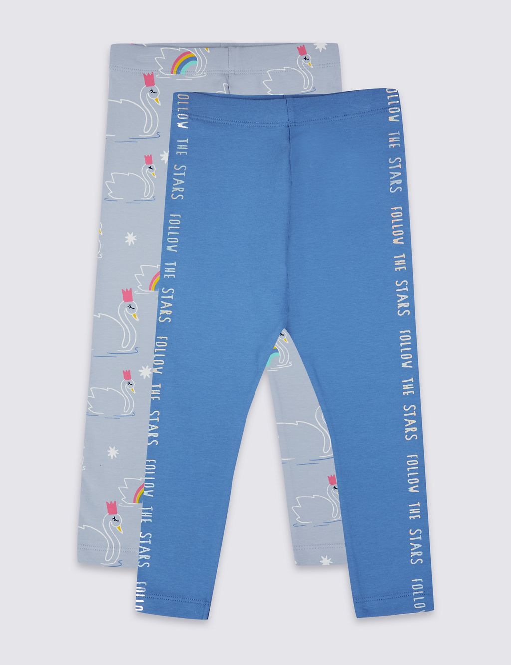 Cotton Rich Leggings with Stretch (3 Months - 7 Years) 3 of 5