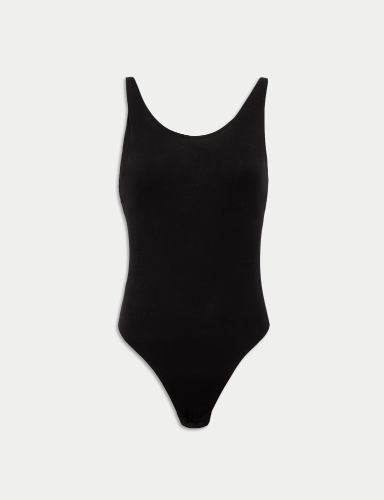 Cotton Rich Light Control Secret Support™ Bodysuit 2 of 5