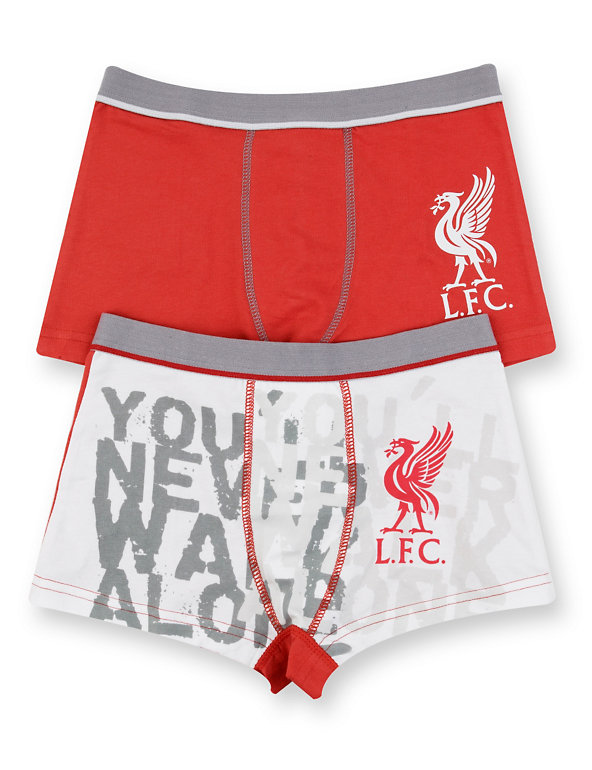 Cotton Rich Liverpool Football Club Trunks (5-14 Years) Image 1 of 2