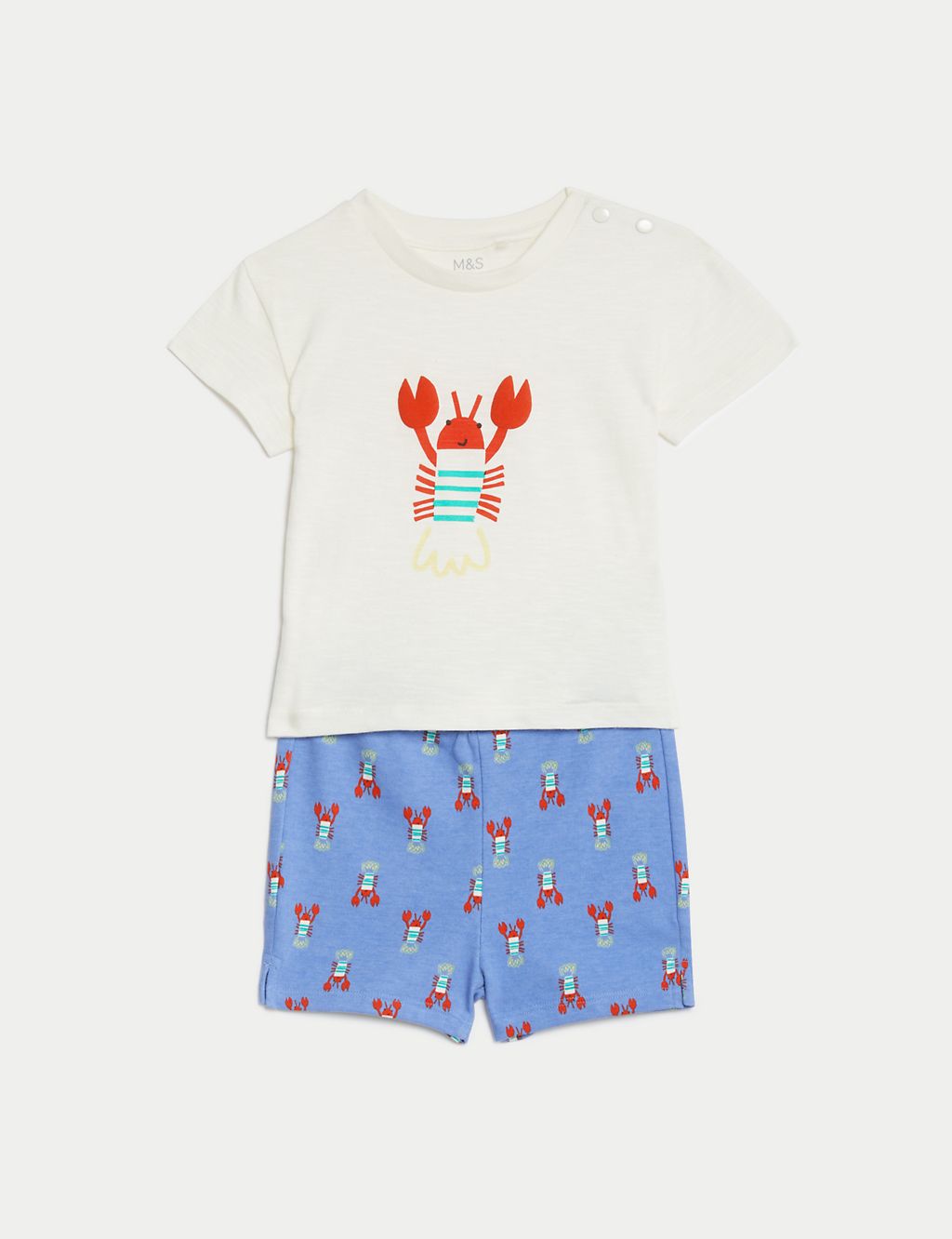 Cotton Rich Lobster Outfit (0-3 Yrs) 1 of 7