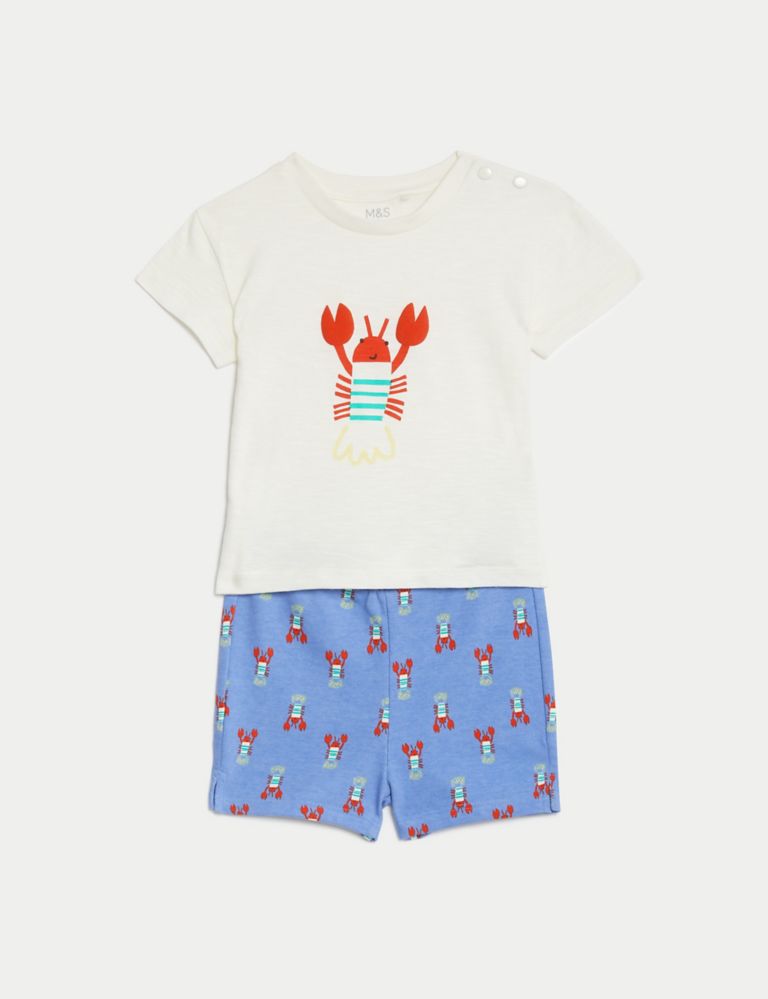 Cotton Rich Lobster Outfit (0-3 Yrs) 2 of 7
