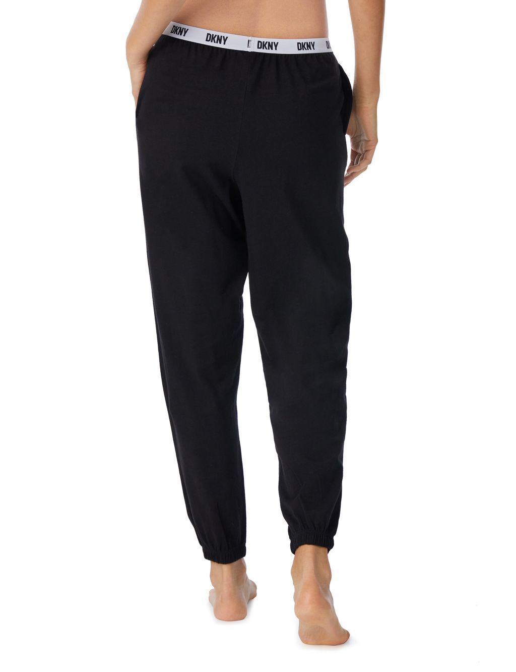 Cotton Rich Logo Pyjama Bottoms | DKNY | M&S