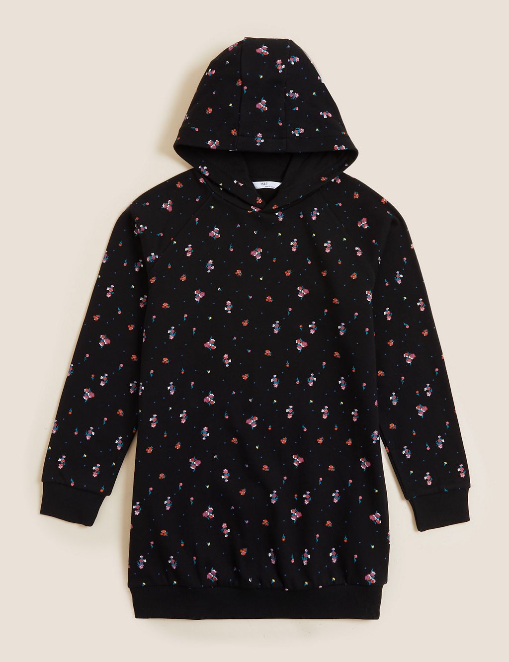 Cotton Rich Longline Hoodie (6-16 Yrs) 1 of 1