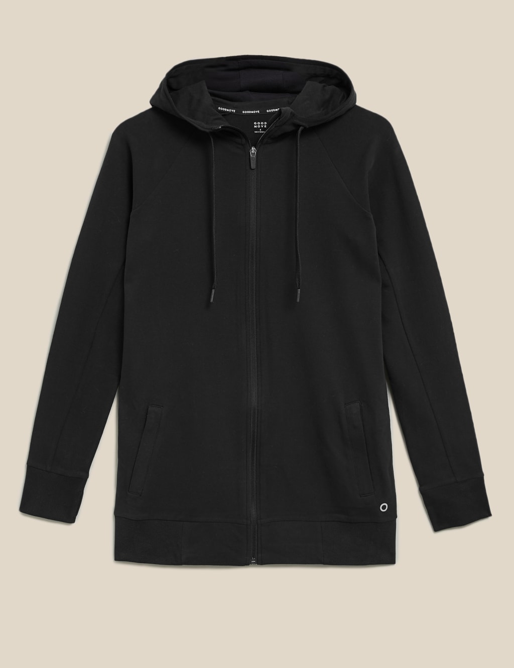 Cotton Rich Longline Hoodie Goodmove M&S