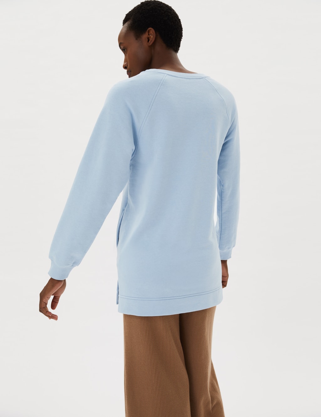 Longline sweatshirts womens discount