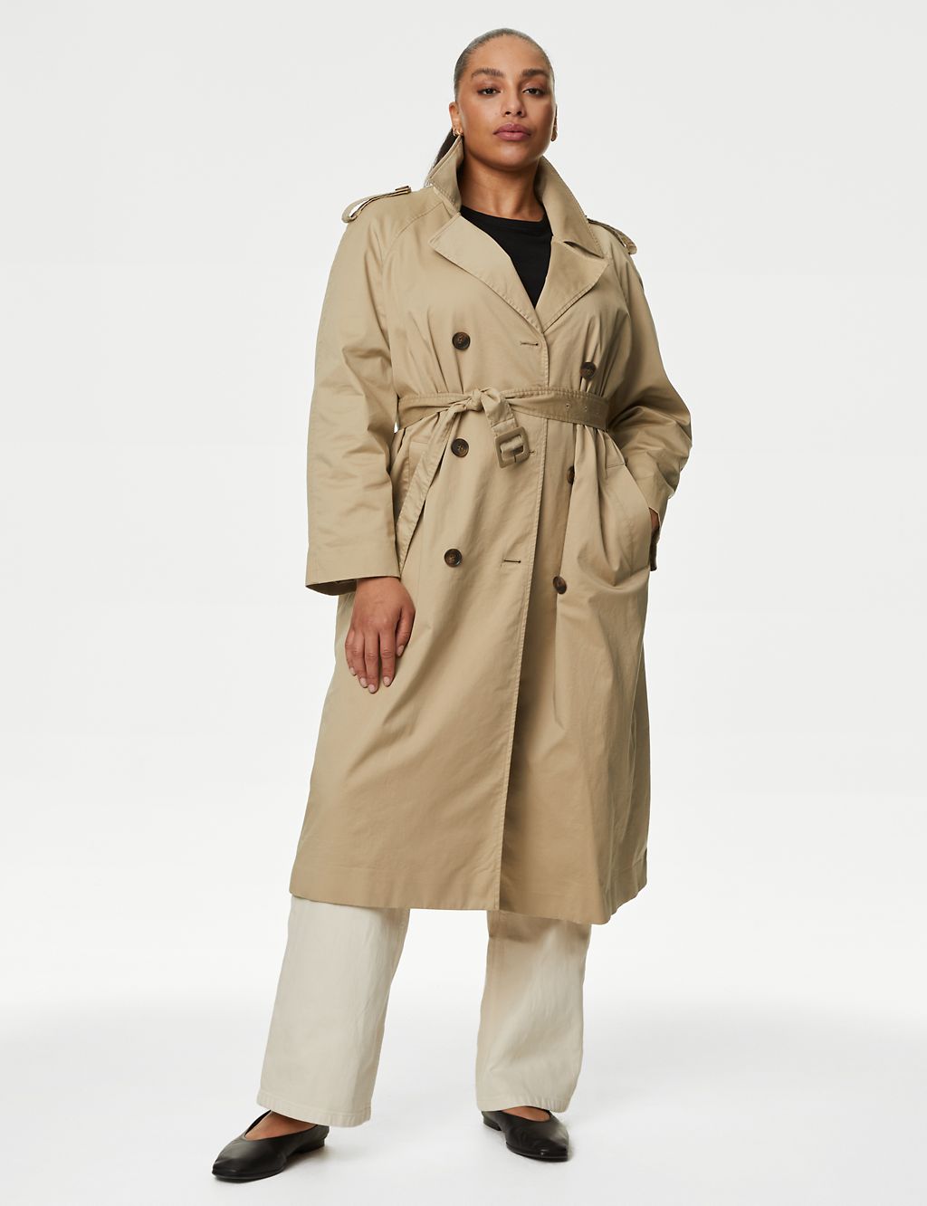 Cotton Rich Longline Trench Coat 7 of 7