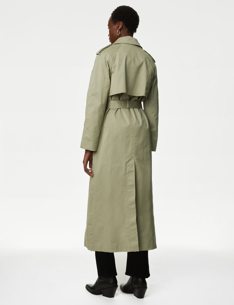 Cotton Rich Longline Trench Coat 5 of 6