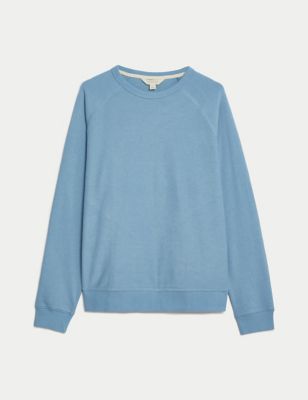 Cotton Rich Loungewear Sweatshirt Image 2 of 5