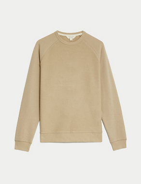 Cotton Rich Loungewear Sweatshirt Image 2 of 5
