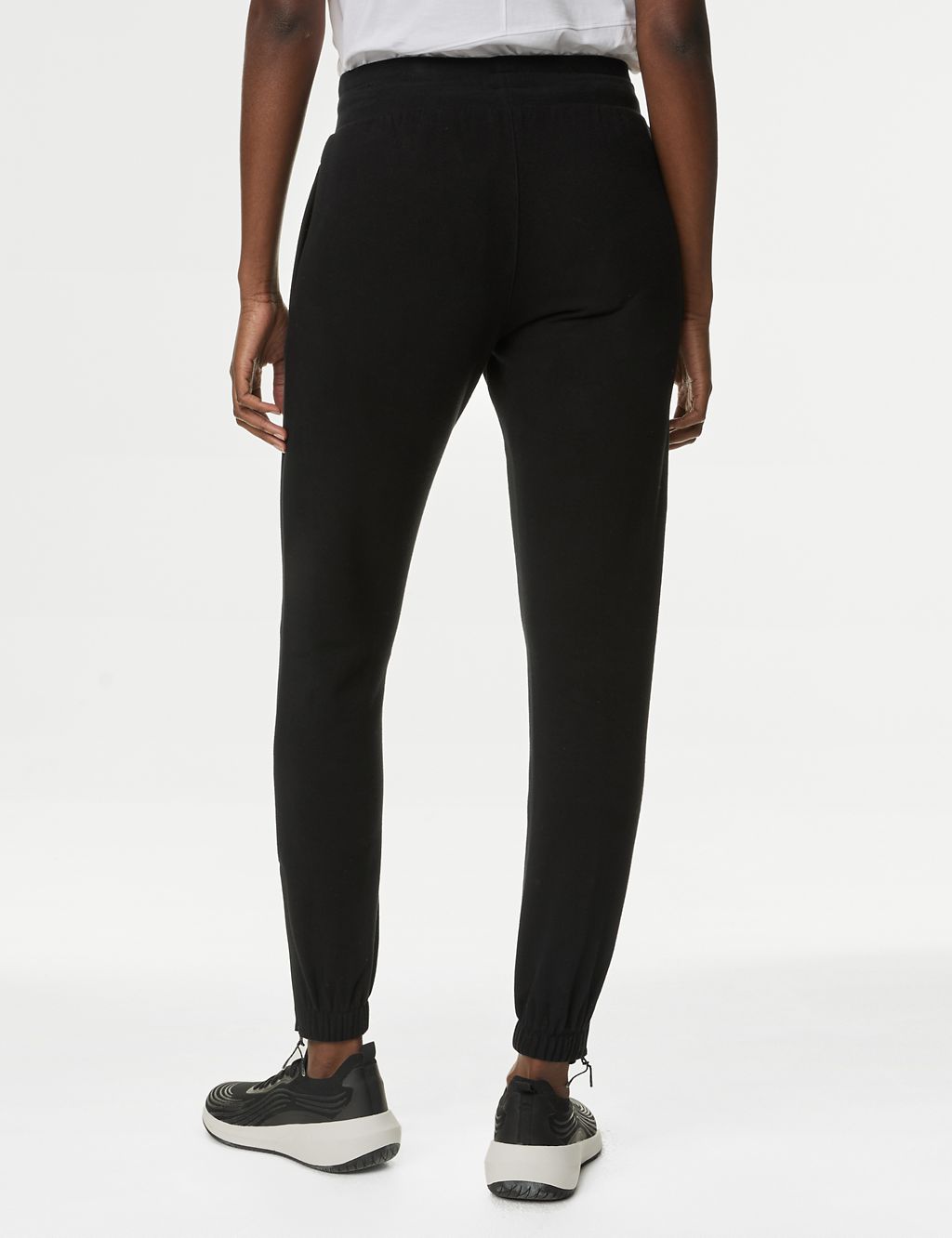 Cotton Rich Mesh Panel Relaxed Joggers 7 of 7