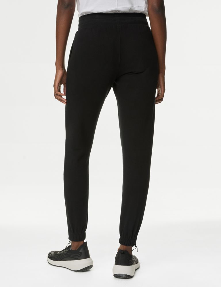 Cotton Rich Mesh Panel Relaxed Joggers, Goodmove