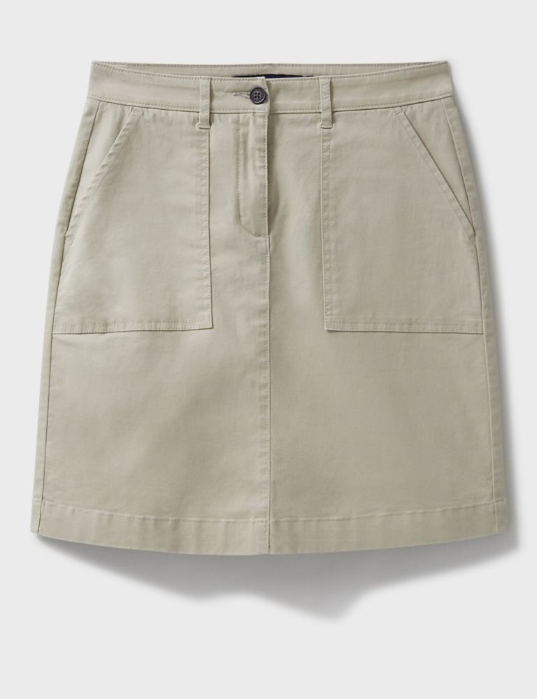 Cotton Rich Mini Utility Skirt 2 of 5