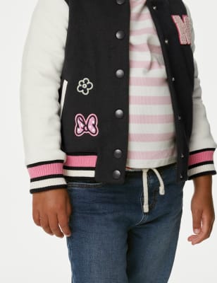 Minnie on sale bomber jacket