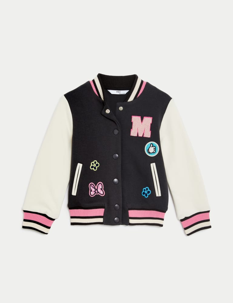 Cotton Rich Minnie Mouse Bomber 2 8 Yrs