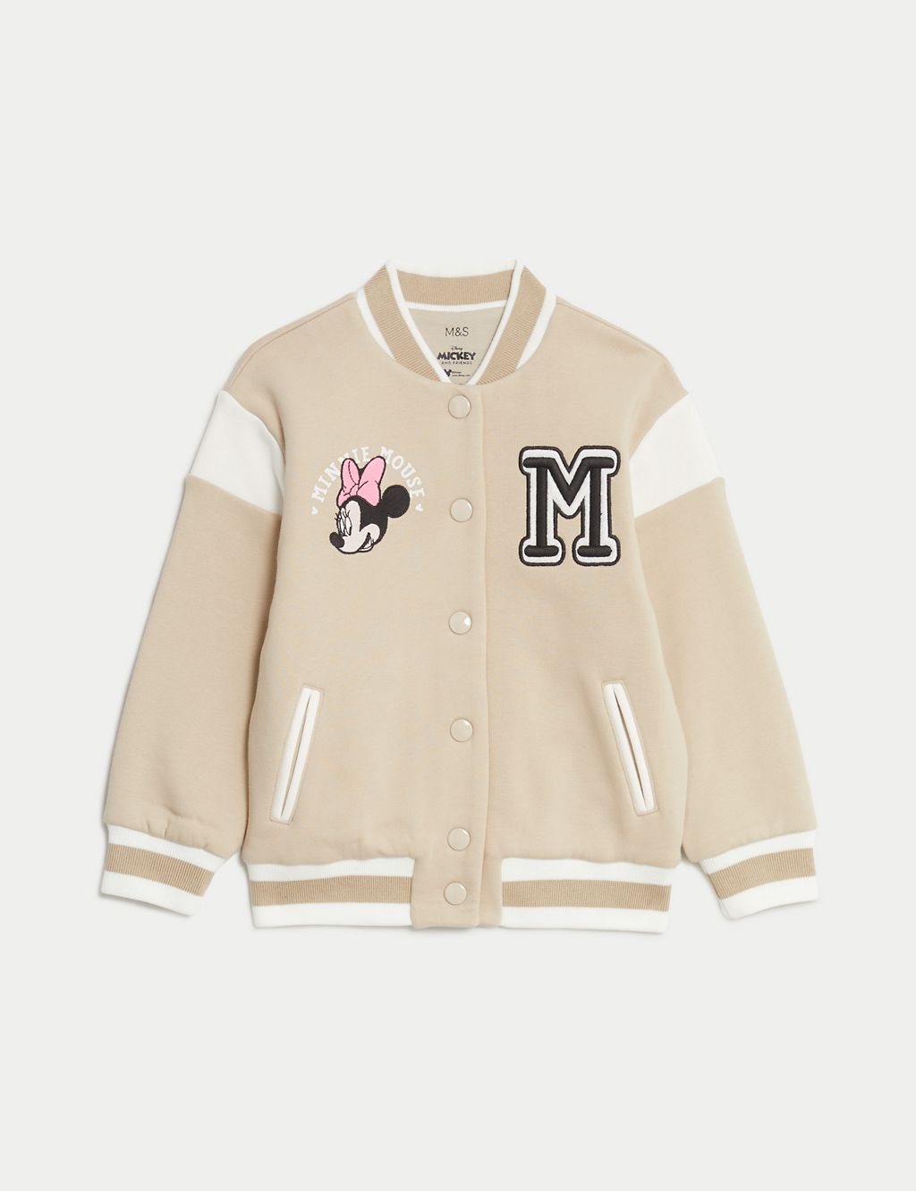 Cotton Rich Minnie Mouse™ Bomber (2-8 Yrs) 1 of 8
