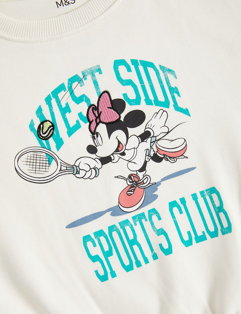 Cotton Rich Minnie Mouse™ Sweatshirt (2-8 Yrs) 5 of 5