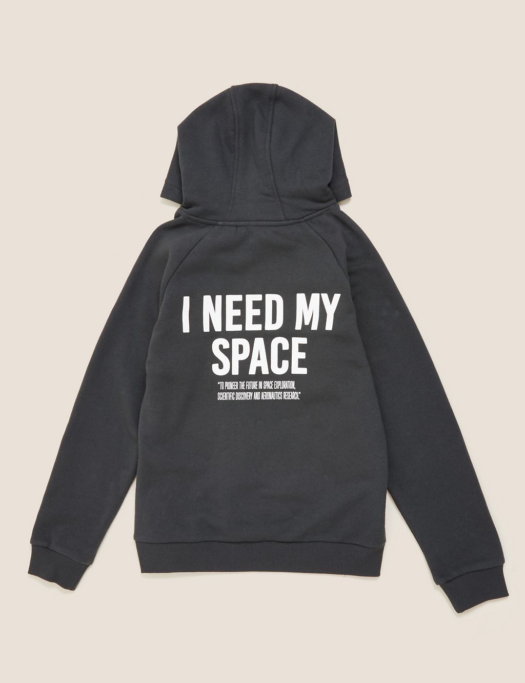 Cotton Rich NASA™ Graphic Hoodie (6-14 Yrs) 5 of 5