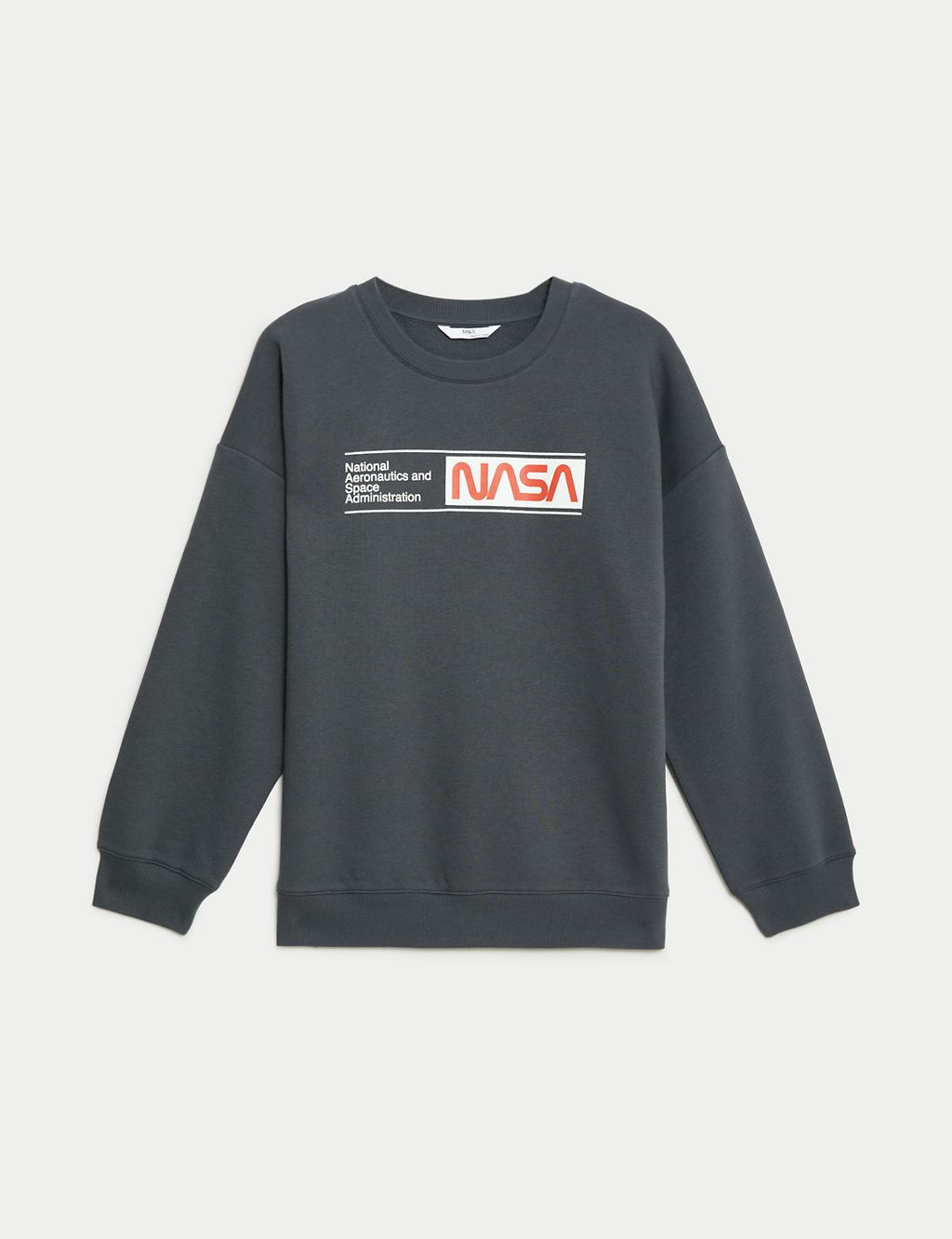 Cotton Rich NASA™ Sweatshirt (6-16 Yrs) 1 of 5