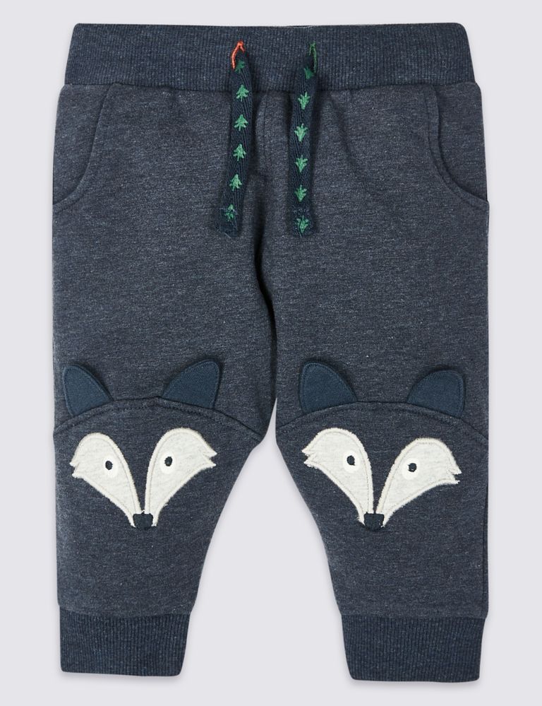 Cotton Rich Novelty Woodland Joggers 2 of 3