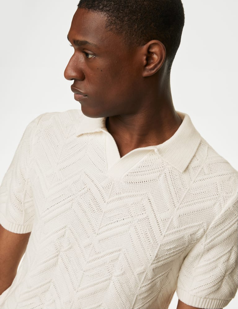 Marks and spencer knitted polo best sale
