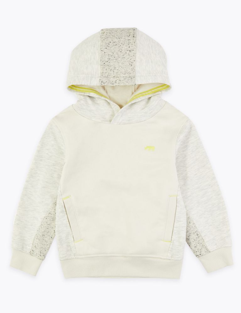 Cotton Rich Overhead Cut & Sew Hoodie (2-7 Years) 2 of 4