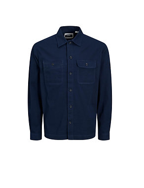 Cotton Rich Overshirt Image 2 of 4