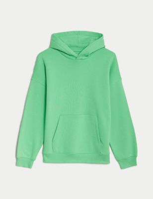 Cotton Rich Oversized Hoodie (6-16 Yrs) Image 2 of 4