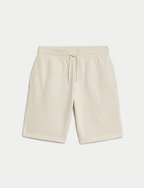 Cotton Rich Oversized Jersey Shorts Image 2 of 5