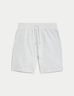 Cotton Rich Oversized Jersey Shorts Image 2 of 6