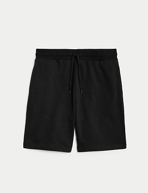 Cotton Rich Oversized Jersey Shorts Image 2 of 5