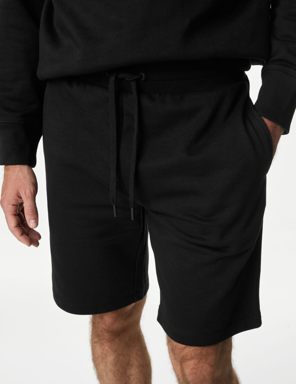 Drawstring Jersey Shorts, M&S Collection