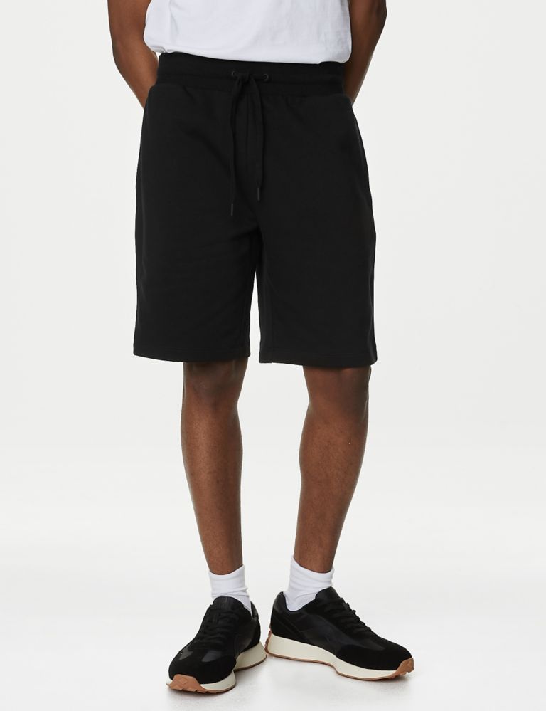 Cotton Rich Oversized Jersey Shorts 4 of 5