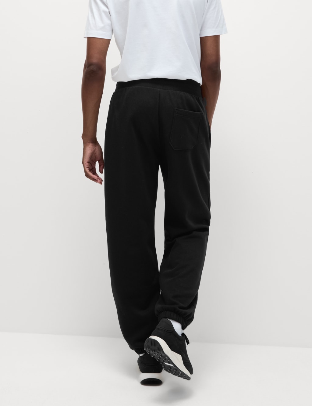 Cotton Rich Oversized Joggers M&S Collection M&S