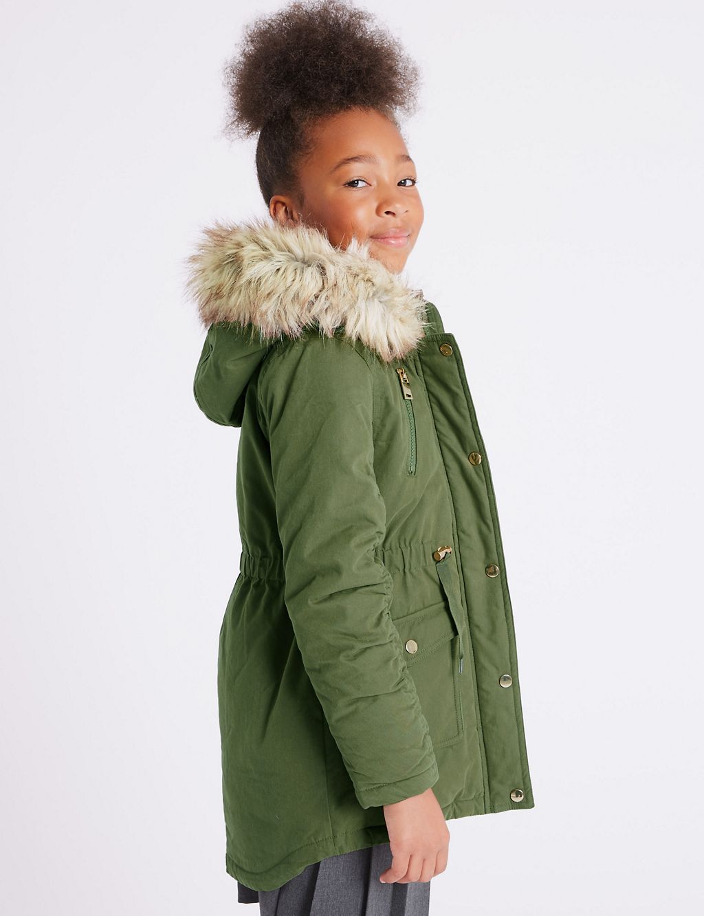 Cotton Rich Parka (3-16 Years) 2 of 7