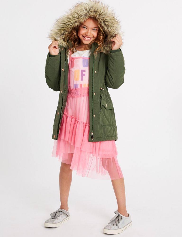 Cotton Rich Parka (3-16 Years) 7 of 7