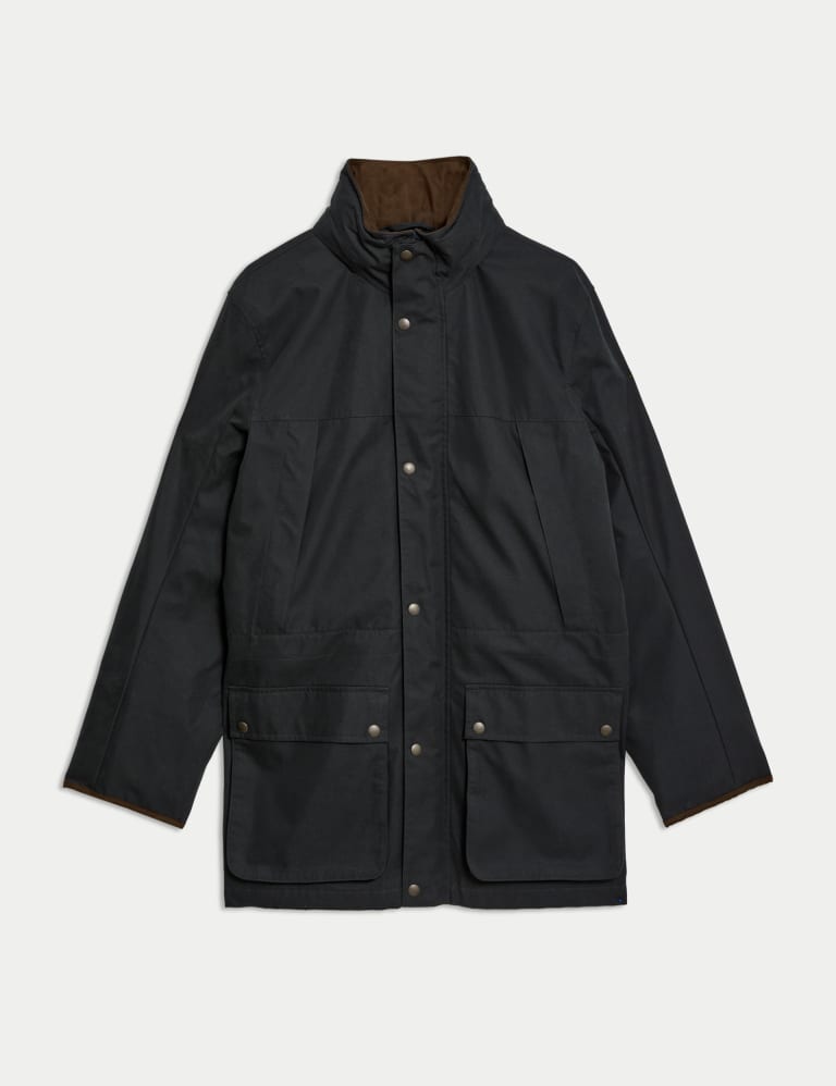 Cotton Rich Parka Jacket with Stormwear™ 2 of 8